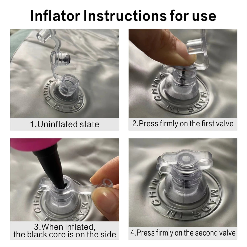 Portable Inflatable Bedside Shampoo Basin