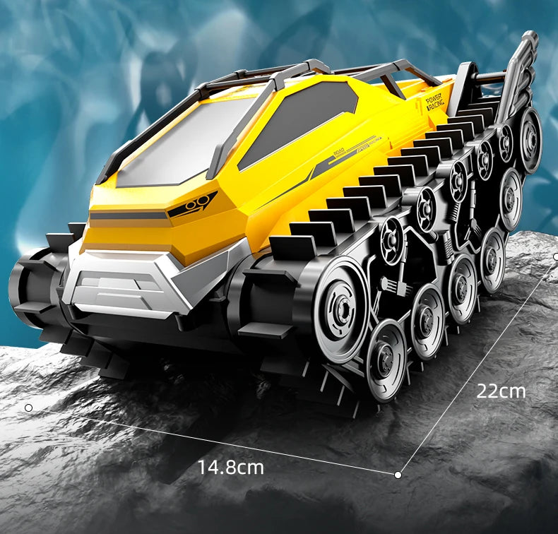 Rc Car JJRC Q183 Tank Track truck Remote Control Cars Off Road 2.4G Amphibious Crawler Climbing Electric Model Vehicles Toys