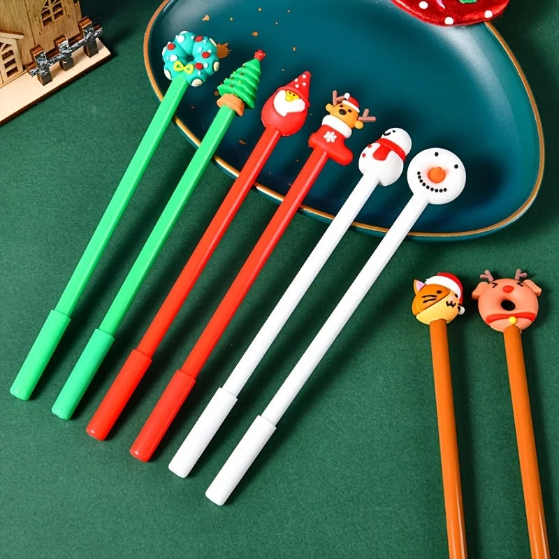 Christmas-Themed Pen Set – 12 or 24 Pieces