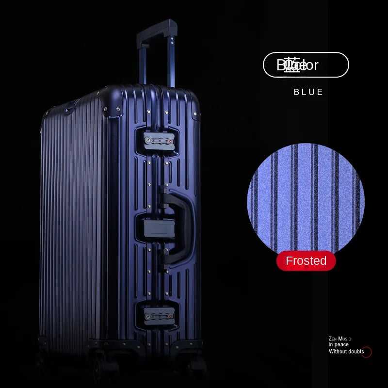 Aluminum-Magnesium TSA Lock Travel Suitcase