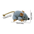 Interactive Plush Mouse Cat Toy with Sound