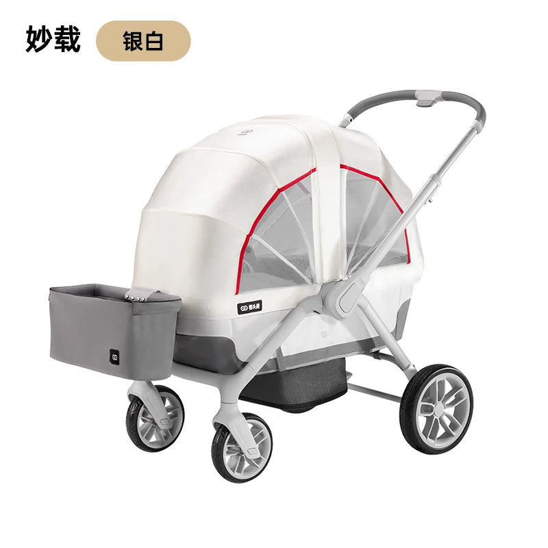 Stroller Can Sit and Lie Outdoor Camp Two-Way