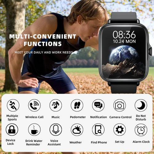 1.83-Inch Waterproof Smart Watch with Calling
