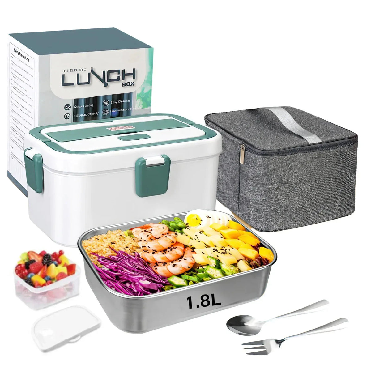 1.8L 80W Electric Lunch Box Food Warmer