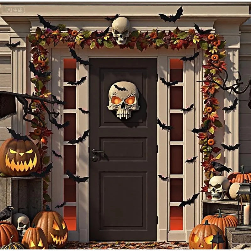 Halloween 3D Bat LED Night Light Wall Decor