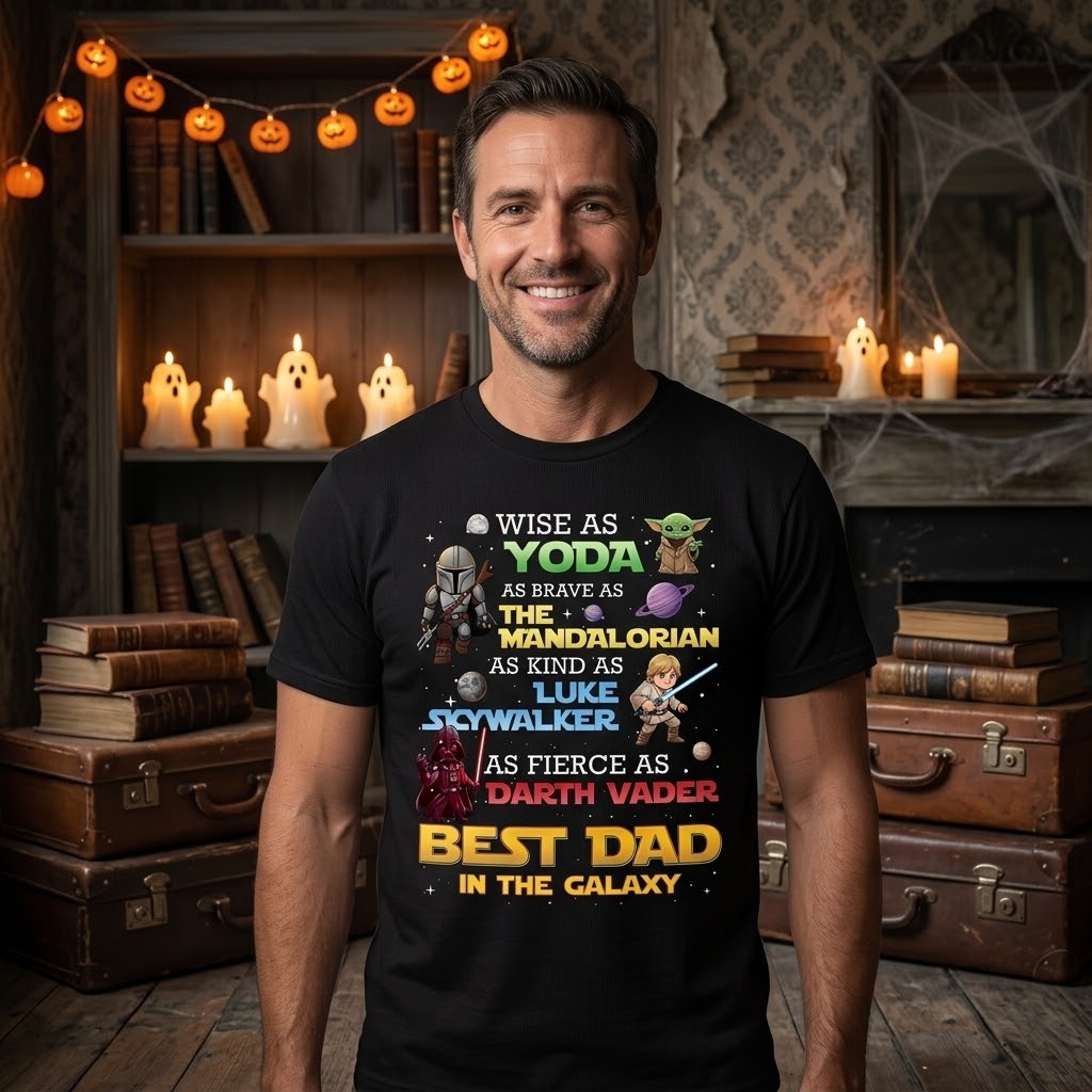Daddy in the Galaxy Tee Padilla Innovations LLC