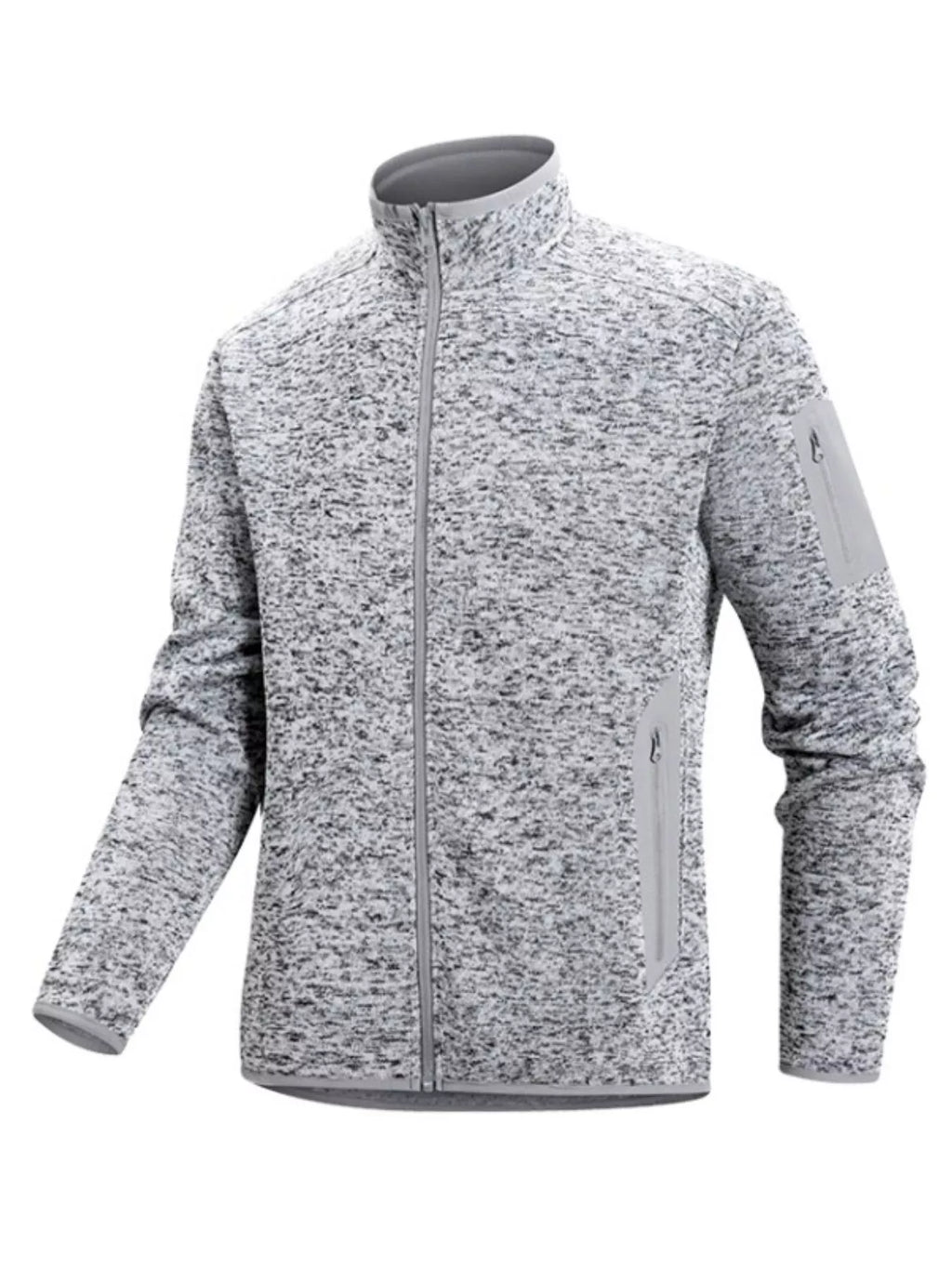 Men's plus size full-zip outdoor jacket, view 7