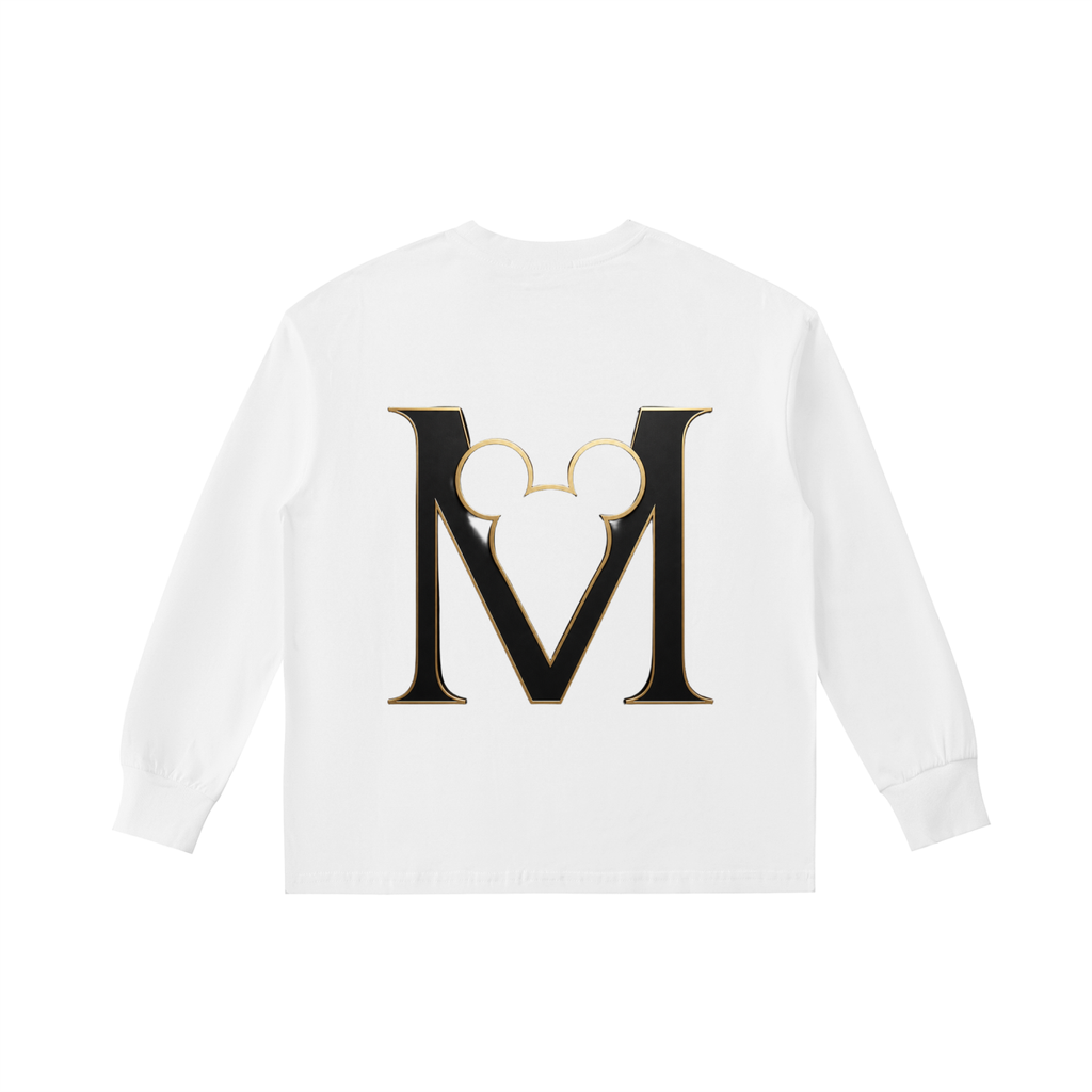 Kids' Quick-Dry Cotton Long-Sleeve Tee