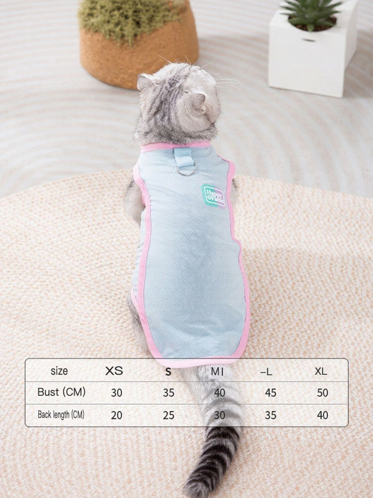 Breathable summer pet top from Trendsi featuring lightweight fabric and comfortable fit for warm weather.