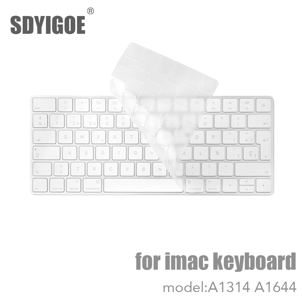 Silicone Keyboard Cover for Apple Wireless Keyboards
