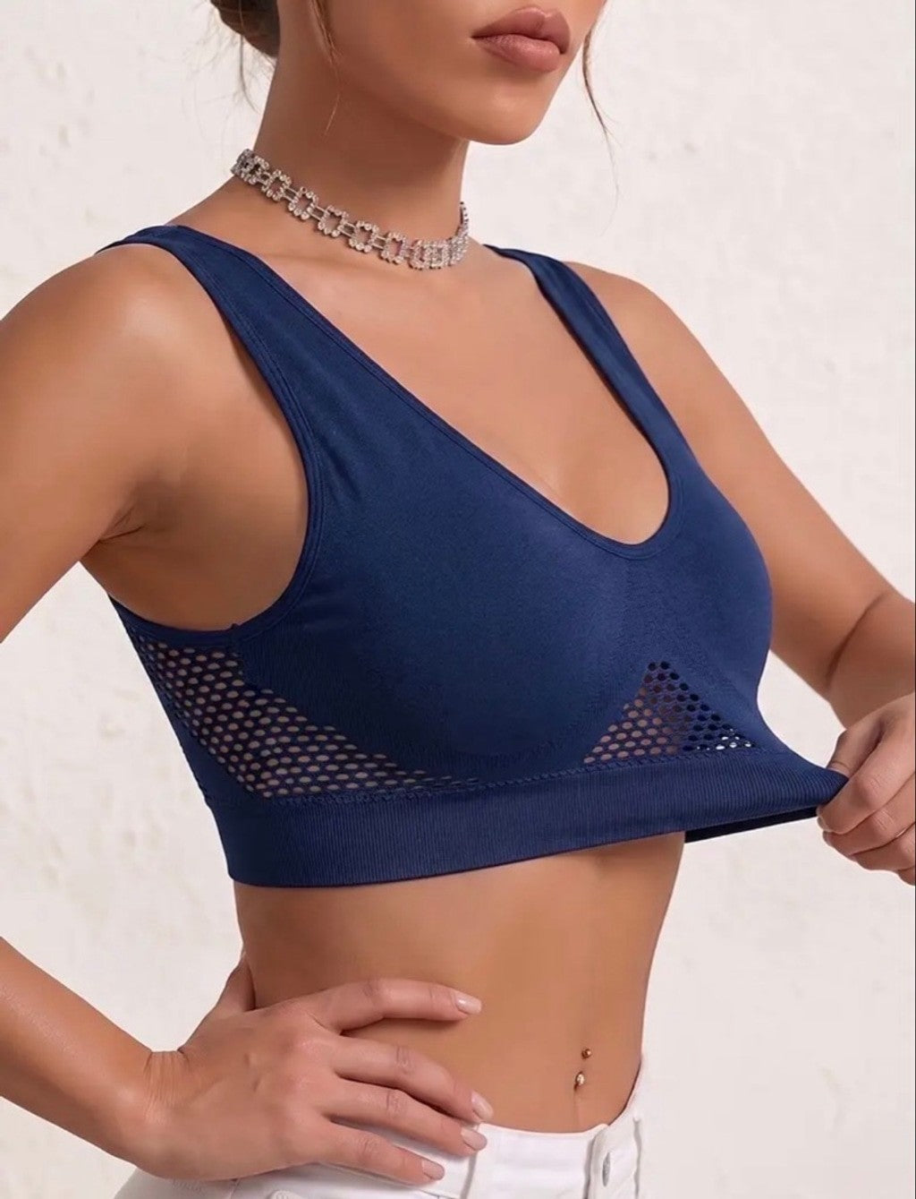 AirMesh women's bralette fashion basic for relaxed layered outfits