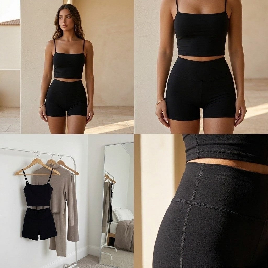 Ava Sculpt women's romper set for casual outings travel and lounging