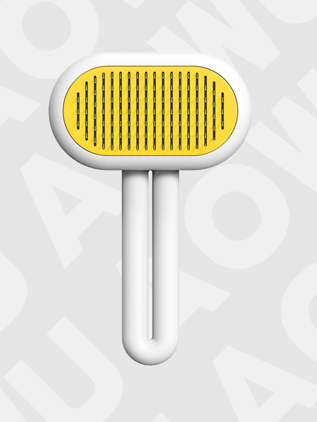 Portable Pet Hair Remover Brush by Trendsi with a compact design for easy pet hair removal from furniture and clothing.