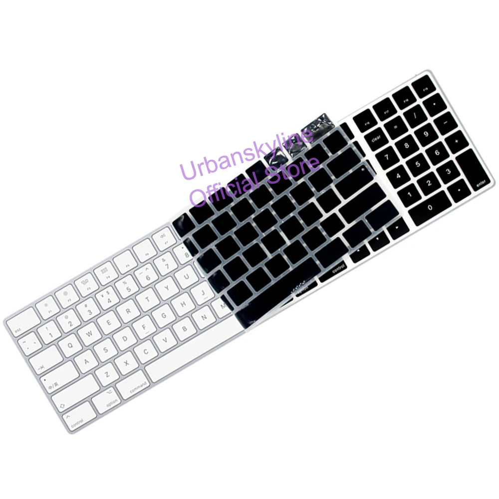 Clear Silicone Keyboard Cover for Apple Magic Keyboards