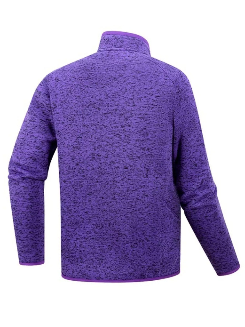 Men's plus size full-zip outdoor jacket, view 2