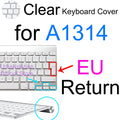 Clear Silicone Keyboard Cover for Apple Magic Keyboards