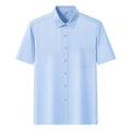 Men's Short-Sleeve Wrinkle-Resistant Dress Shirt
