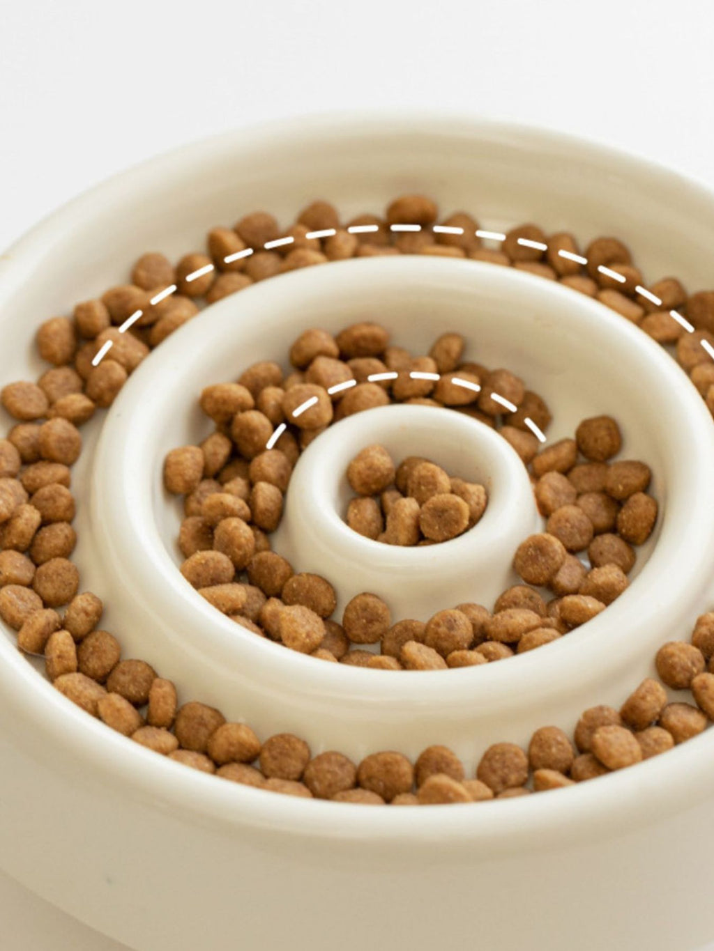 Interactive slow feeder pet bowl by Trendsi featuring a colorful maze design to slow down eating for dogs and cats.