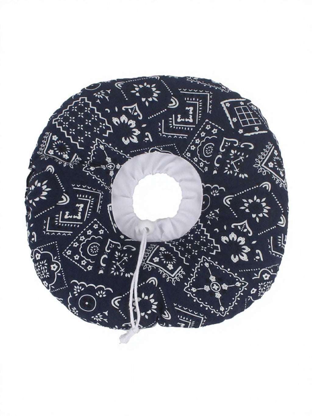 Printed adjustable pet collar from Trendsi featuring colorful patterns and a secure plastic buckle for small to medium pets.