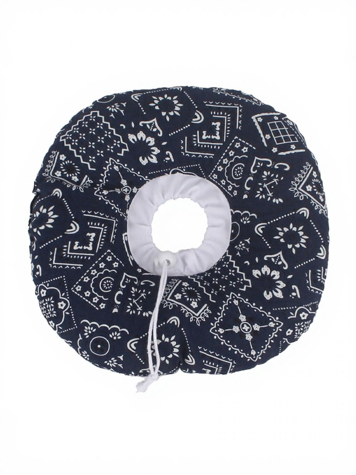 Printed adjustable pet collar from Trendsi featuring colorful patterns and a secure plastic buckle for small to medium pets.