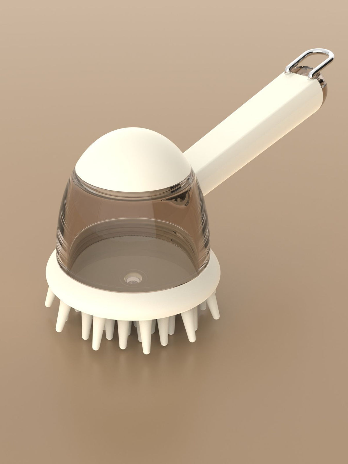 Liquid pet bath brush by Trendsi with ergonomic handle and soft bristles for gentle pet grooming and cleaning.