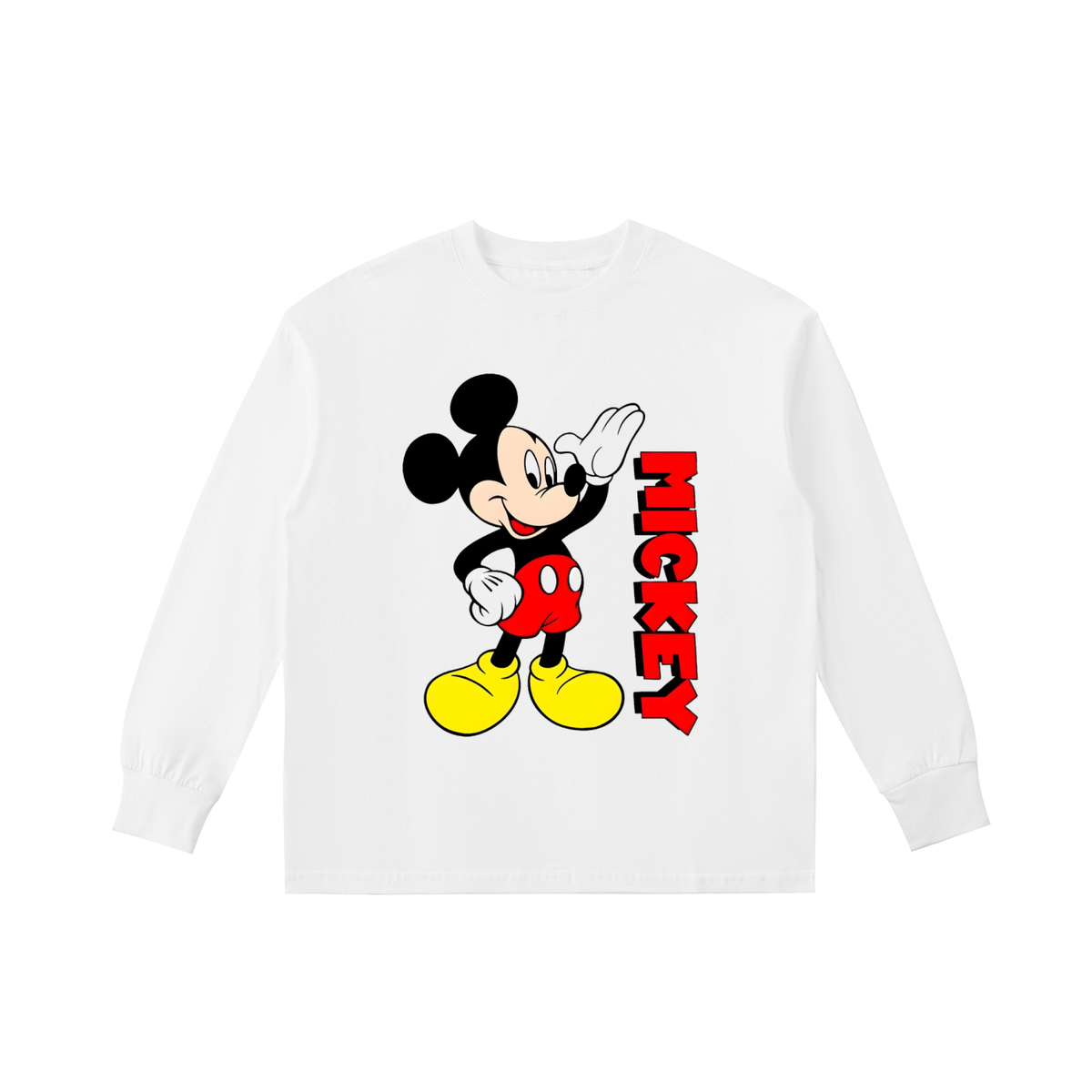 Kids' Quick-Dry Cotton Long-Sleeve Tee