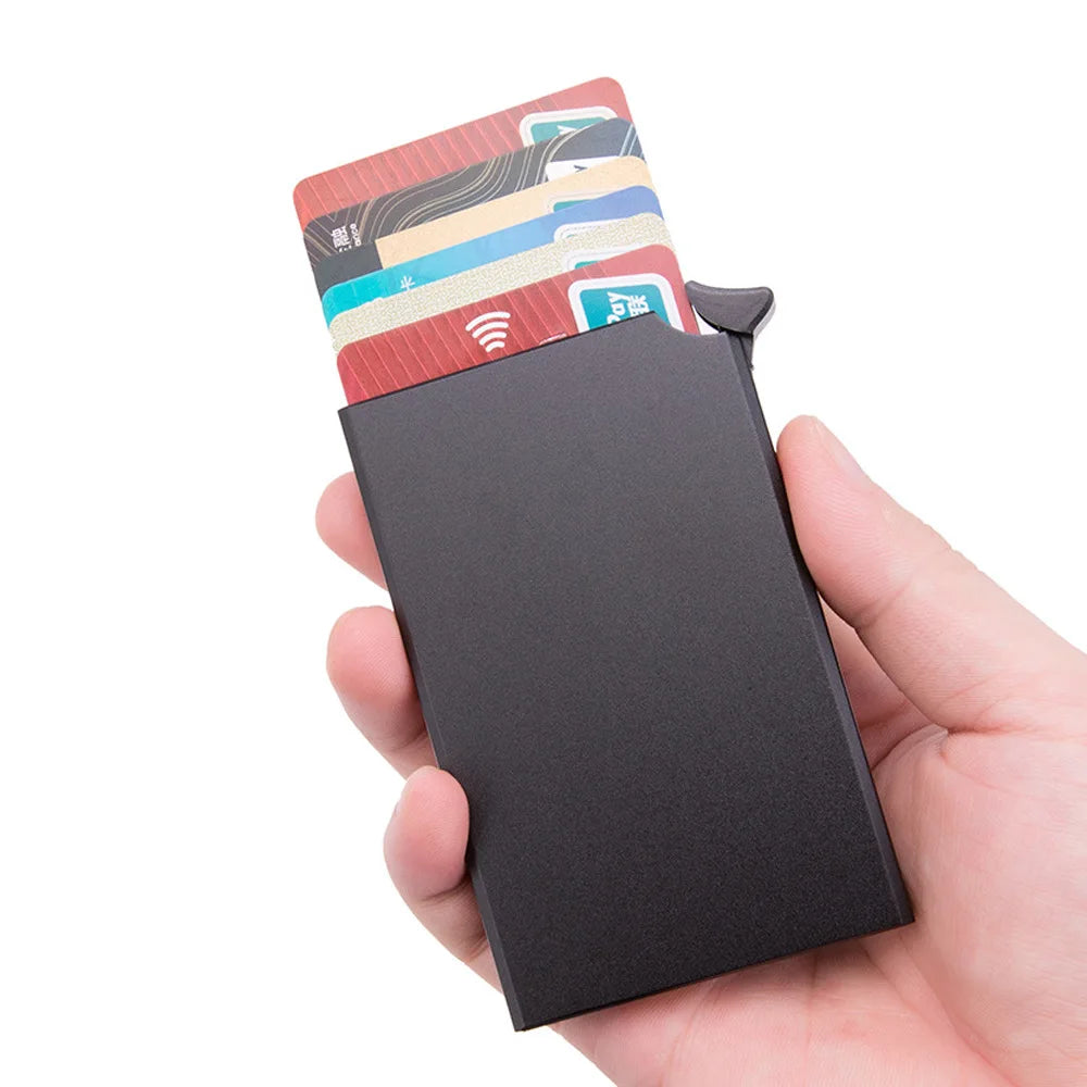 Slim Metal Card Holder