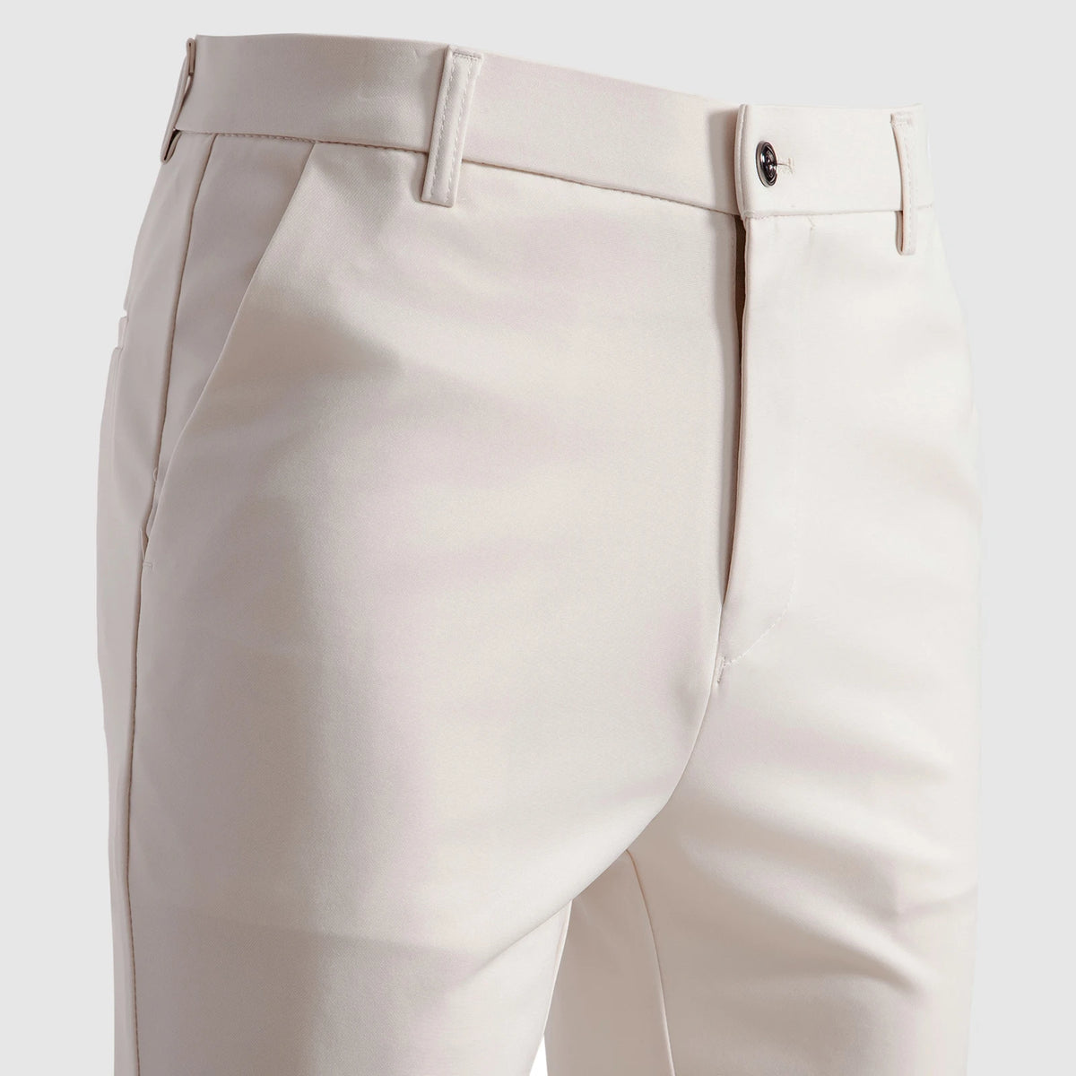 Men's Stretch Straight-Leg Dress Pants