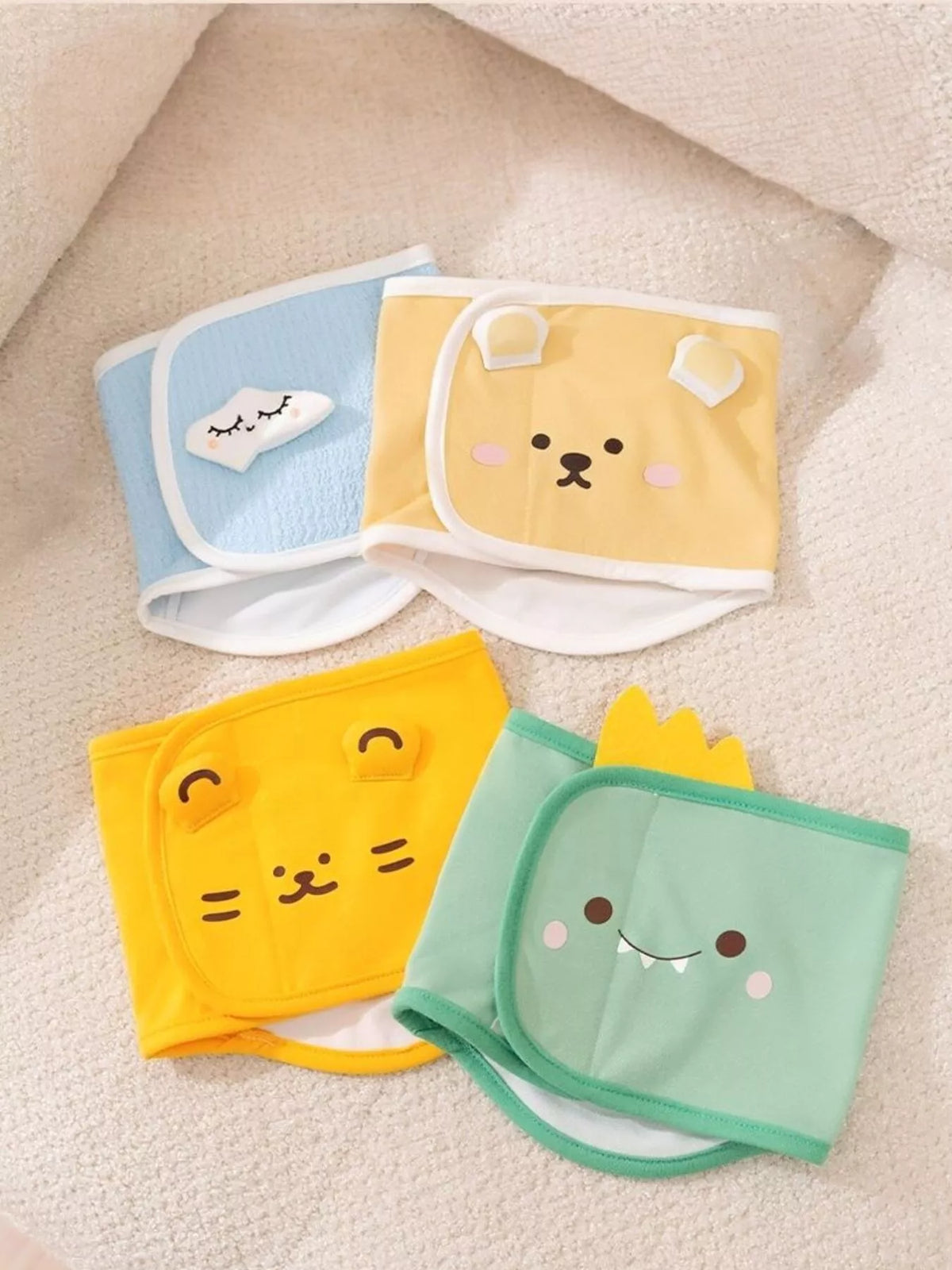 Cute cartoon pattern pet physiological pants from Trendsi featuring colorful animal designs and comfortable fit for small pets.