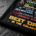 Daddy in the Galaxy graphic T-shirt dad gift by Padilla Innovations LLC