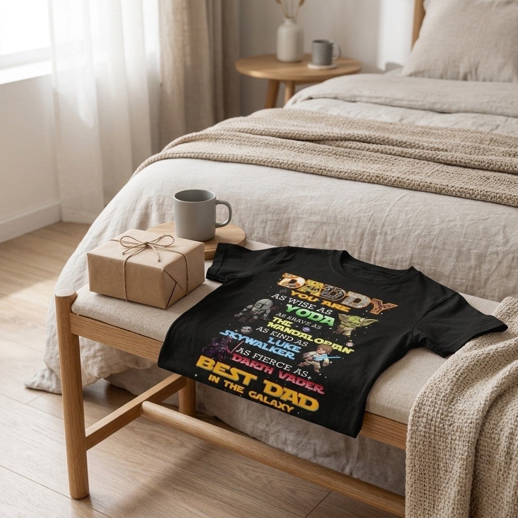 Fatherhood-inspired graphic T-shirt for casual everyday dad style