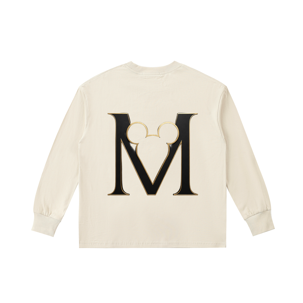 Kids' Quick-Dry Cotton Long-Sleeve Tee