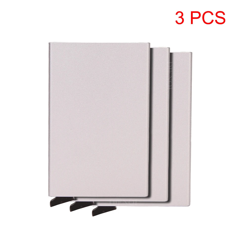 RFID Pop-Up Metal Card Holder Wallet