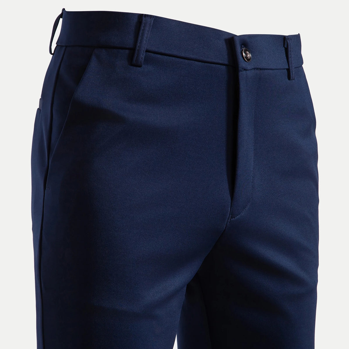 Men's Stretch Straight-Leg Dress Pants