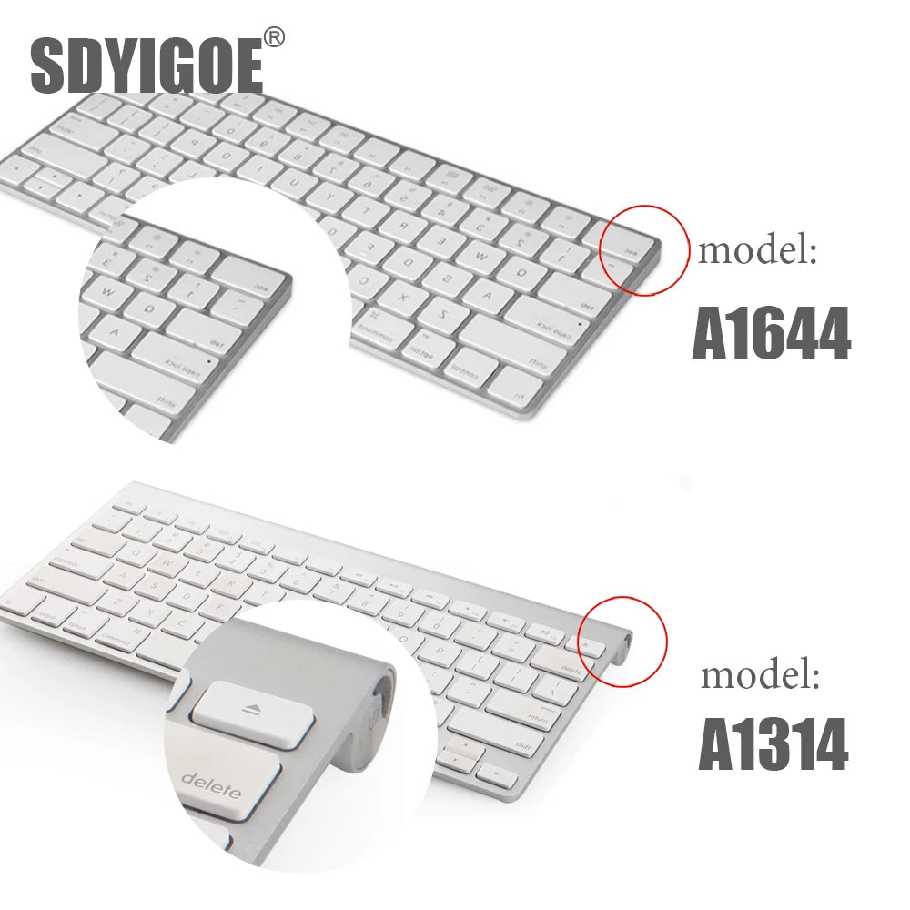 Silicone Keyboard Cover for Apple Wireless Keyboards
