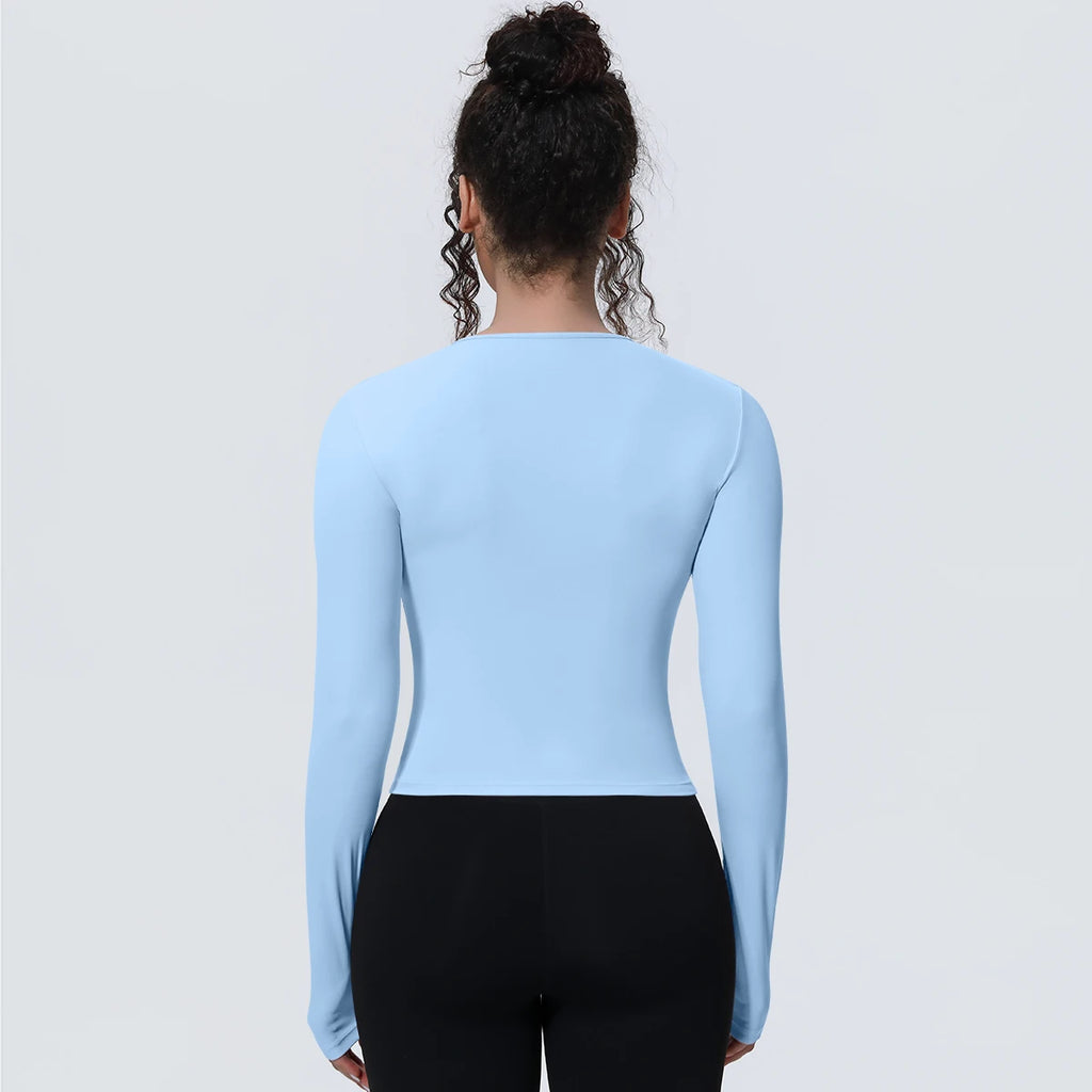 Women’s Long-Sleeve Yoga & Running Top