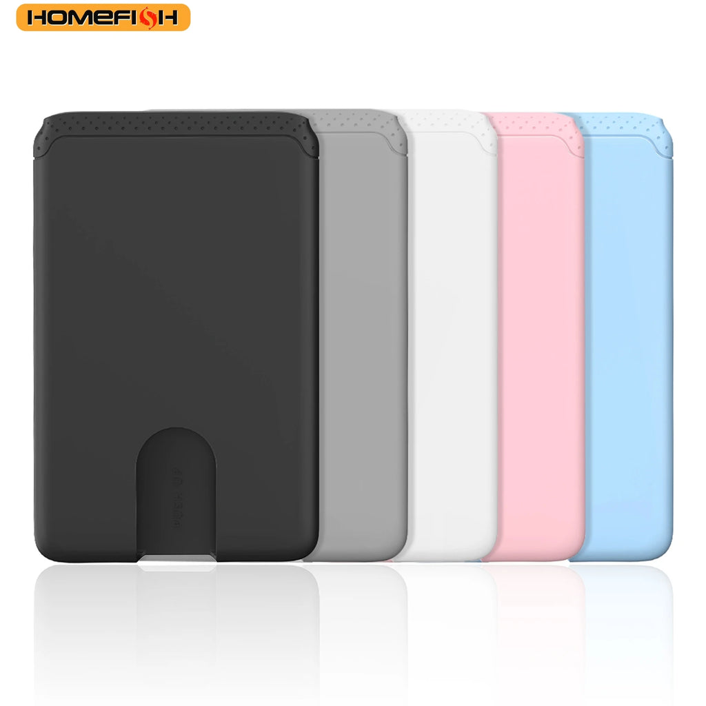 Adhesive Silicone Phone Card Holder