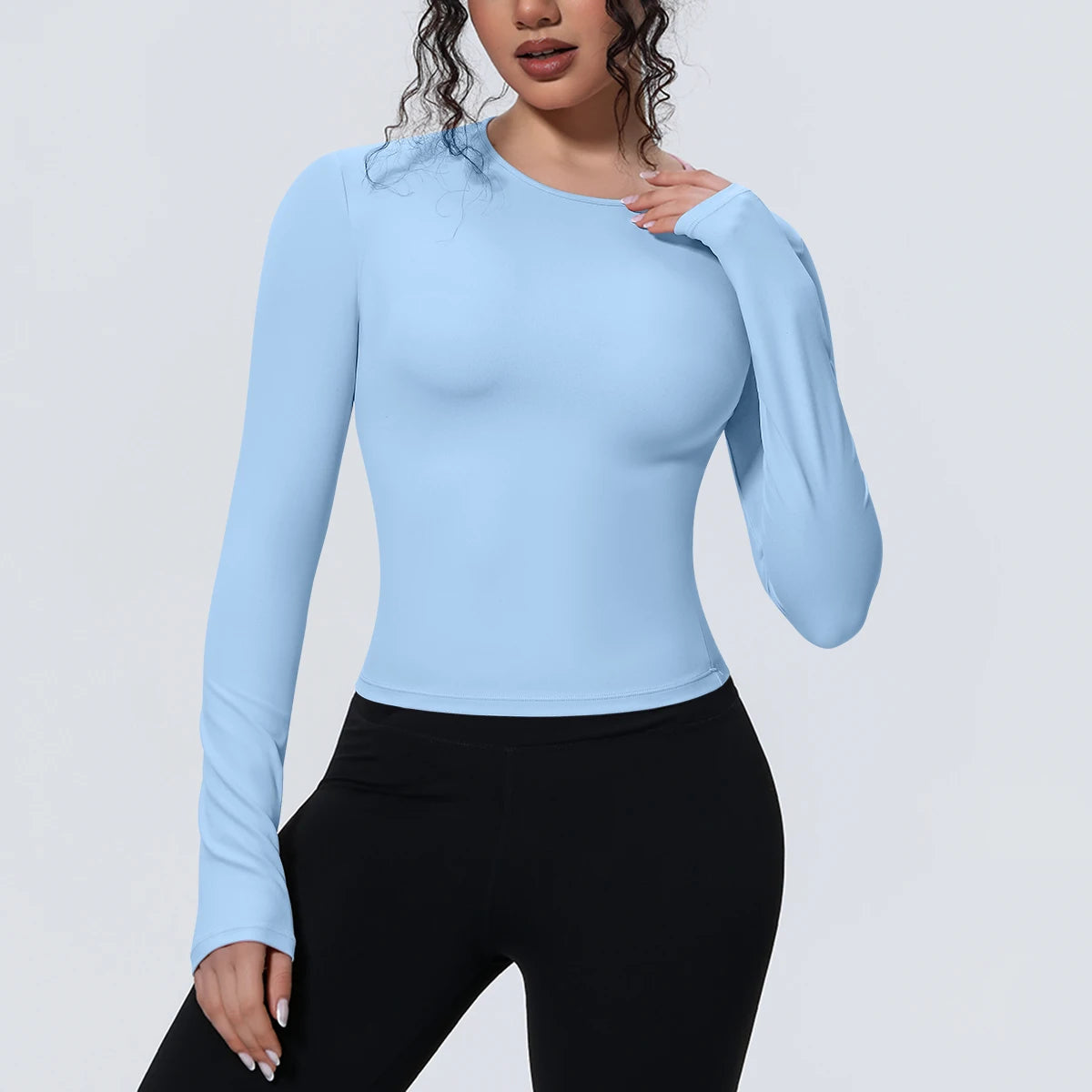 Women’s Long-Sleeve Yoga & Running Top