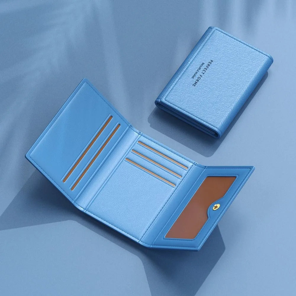 Large-Capacity Leather Multi-Card Wallet