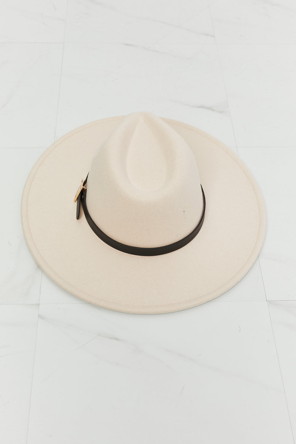Fame Ride Along Fedora Hat by Trendsi, stylish brown fedora with a wide brim and classic design for a vintage-inspired look.