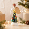 Christmas tree wishing bottle with voice recorder