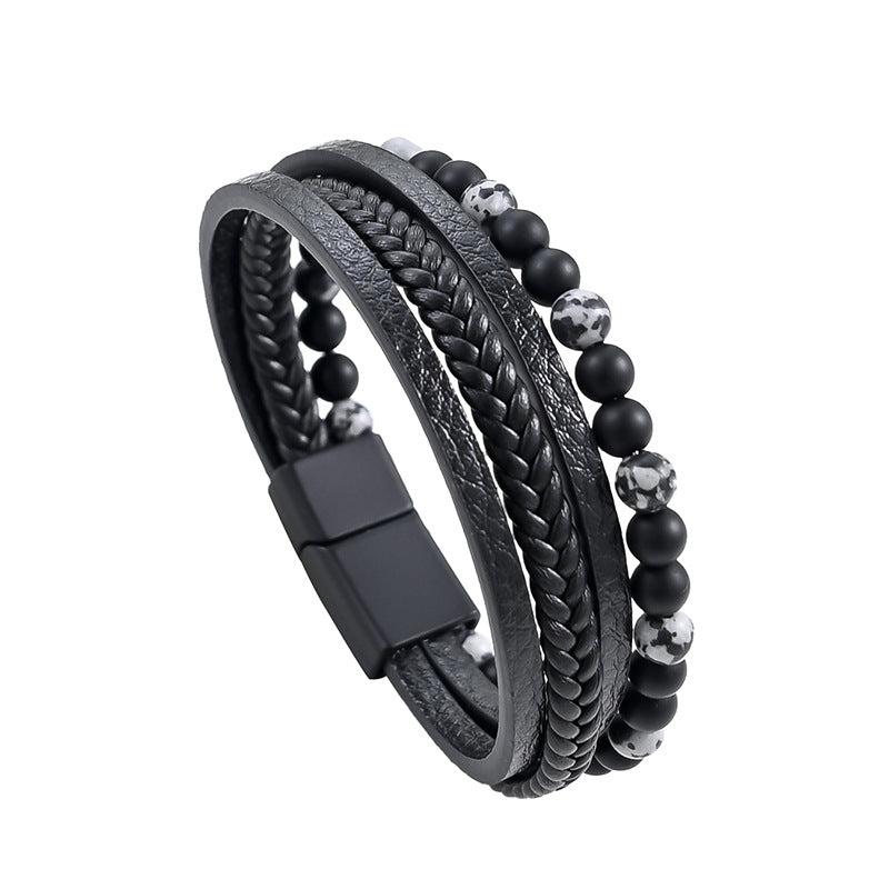 Multi b-layered woven bracelet  belts Generic