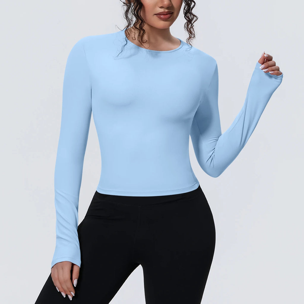 Women’s Long-Sleeve Yoga & Running Top