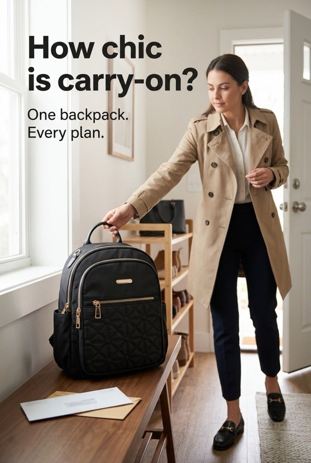 Everyday Carry Tote bag for shopping errands and daily essentials by Padilla Innovations LLC
