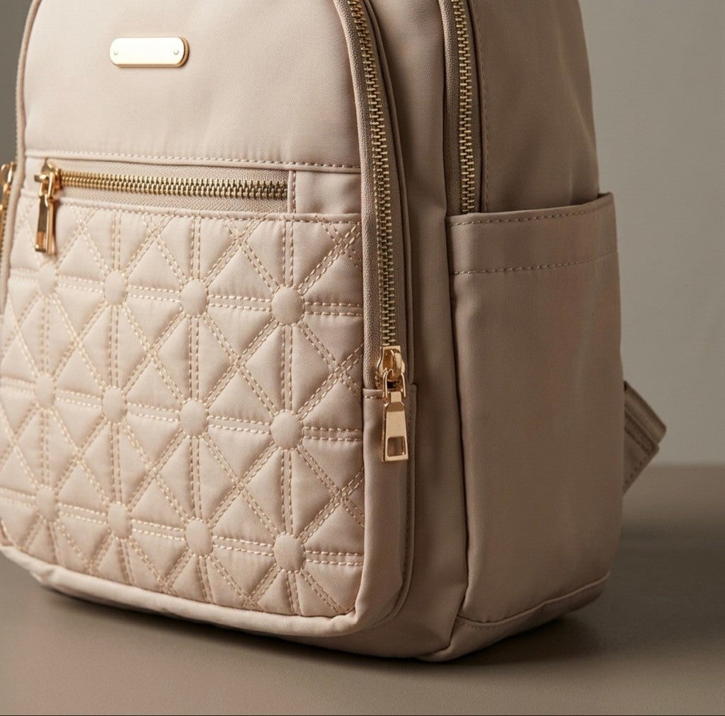Versatile tote bag detail for shopping work errands and everyday essentials