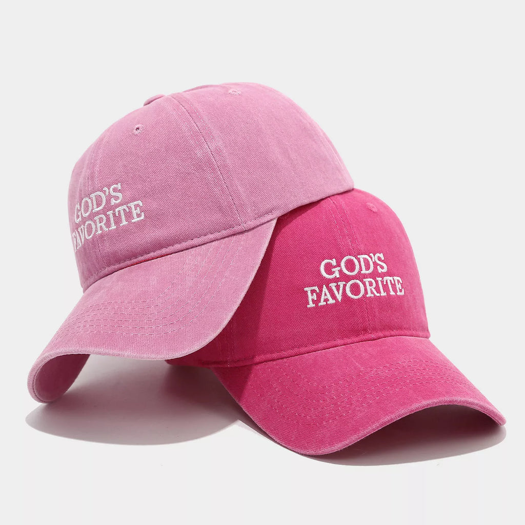 Embroidered washed baseball cap by Trendsi featuring a casual design and detailed embroidery on the front.