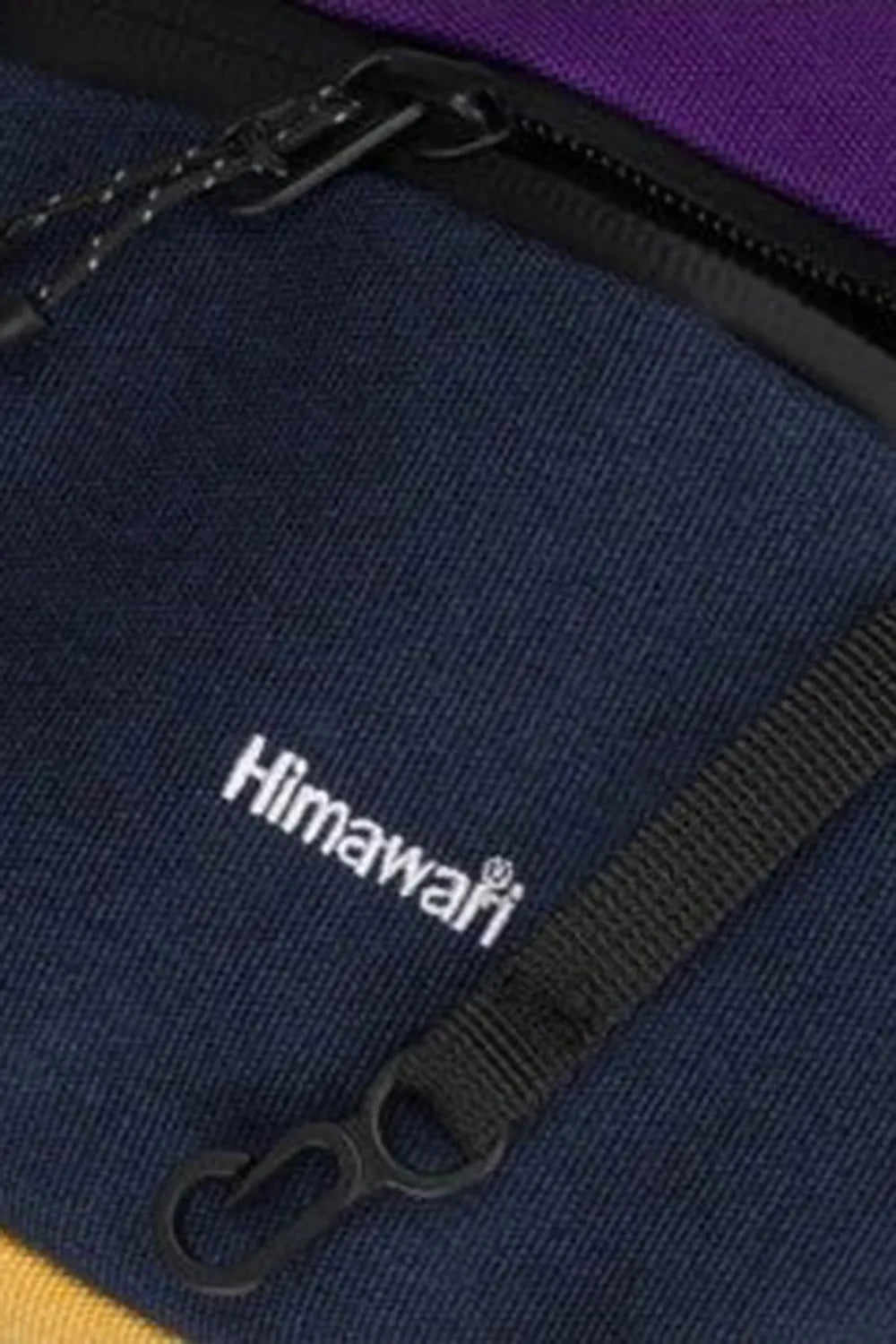 Himawari waterproof canvas adjustable strap sling bag with front pocket and trendy design, perfect for casual outings.