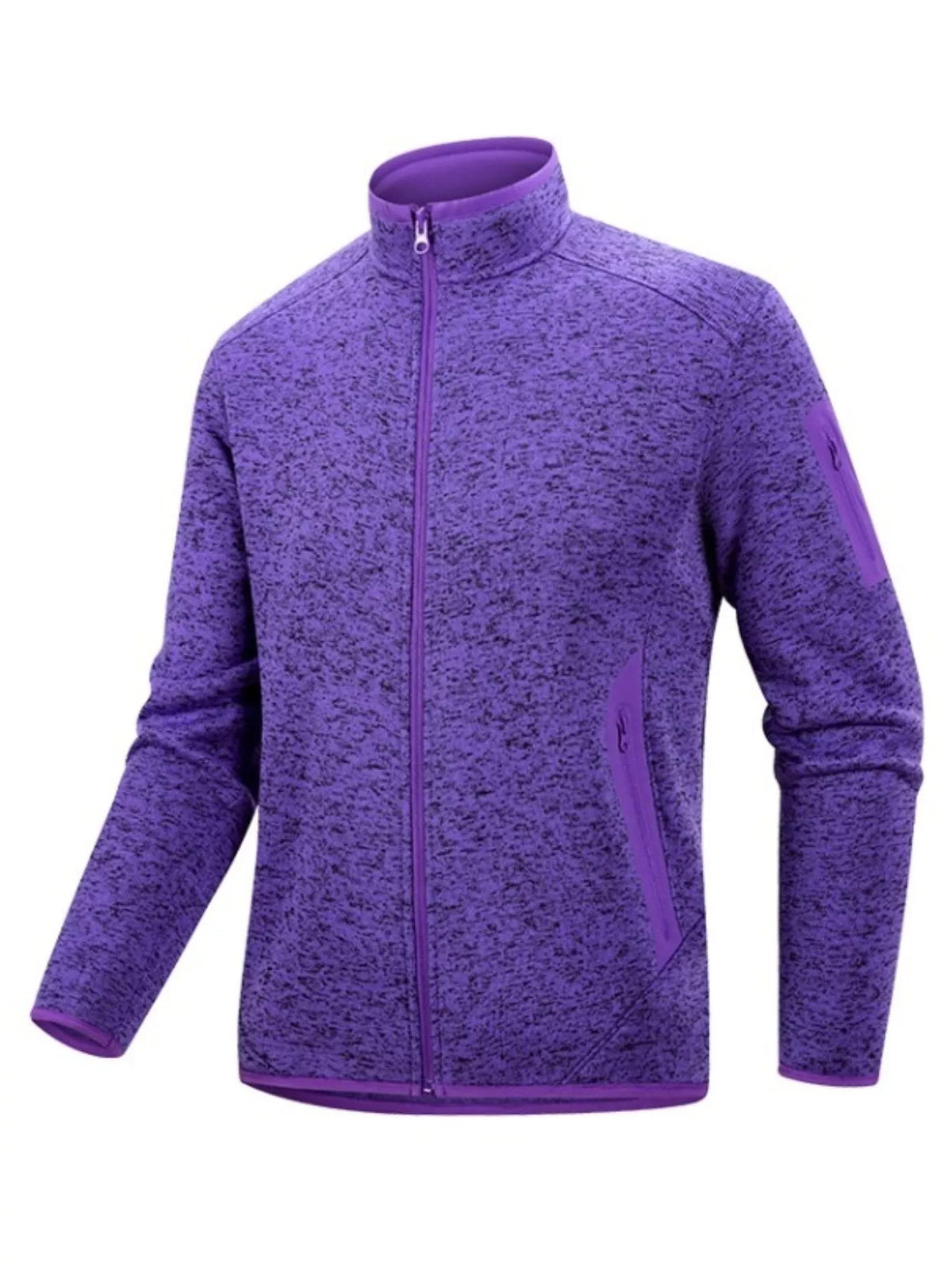 Men's plus size full-zip outdoor jacket