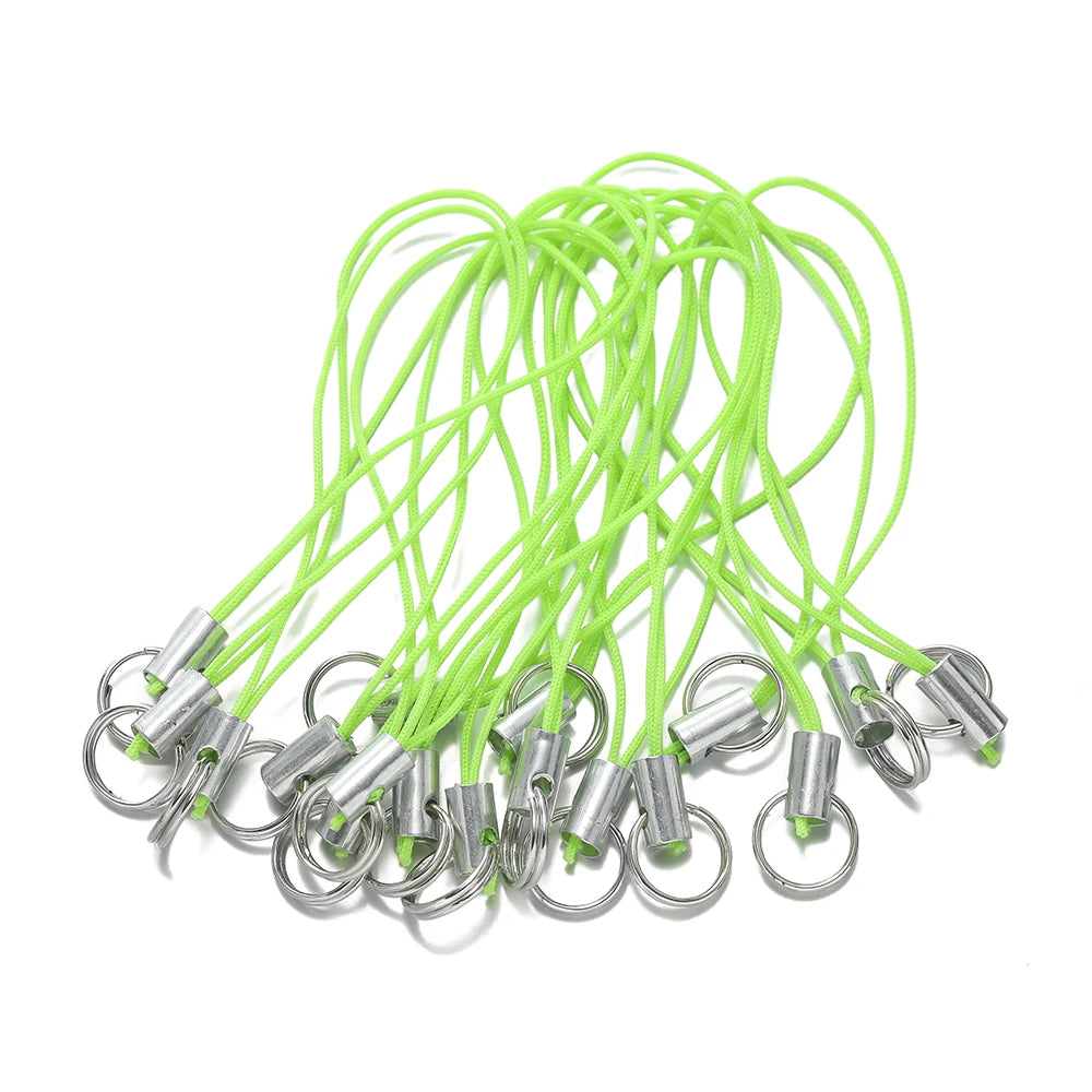 Polyester Lanyard Cords with Double Jump Rings – 20/50 Pack