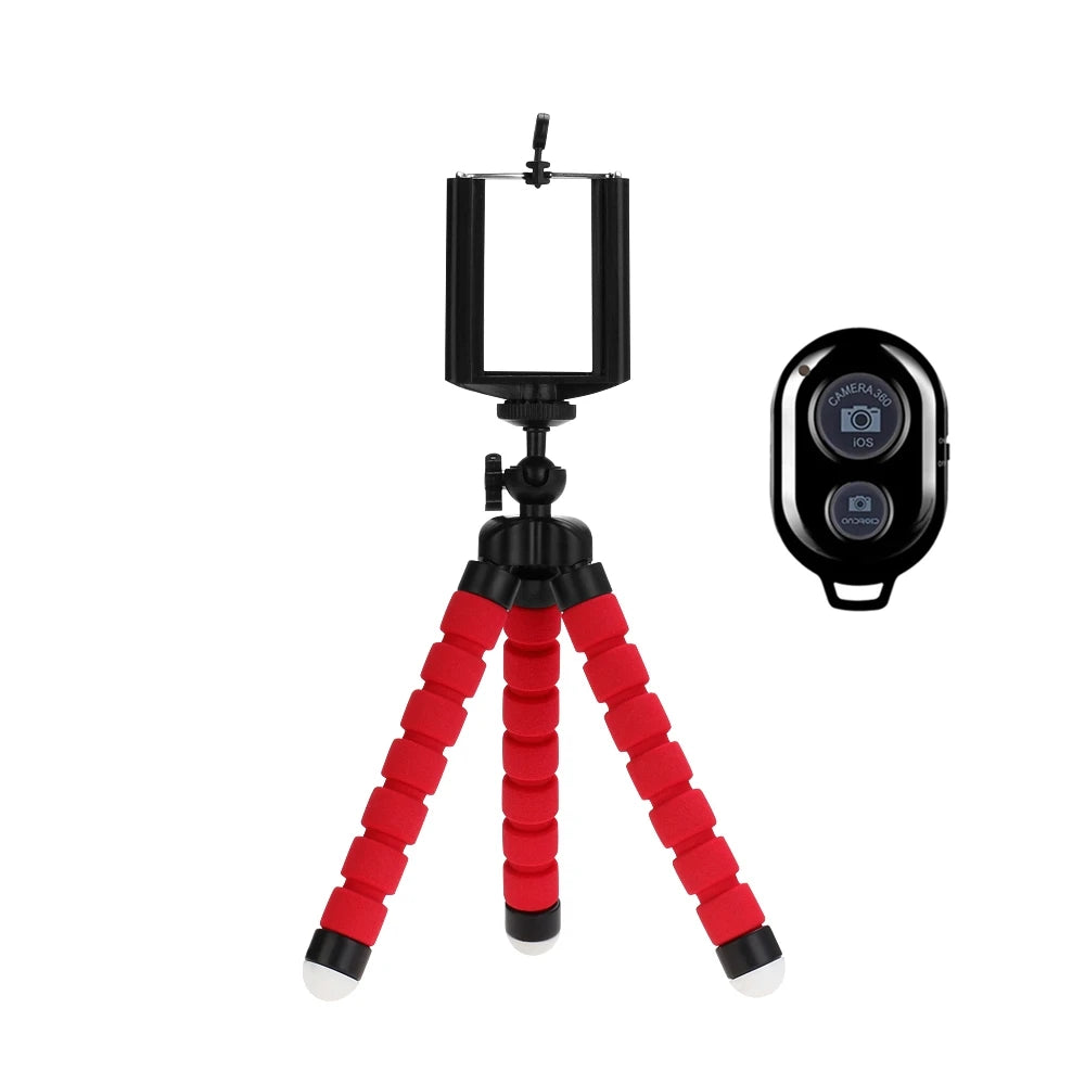Flexible Mini Phone Tripod with Remote Options
